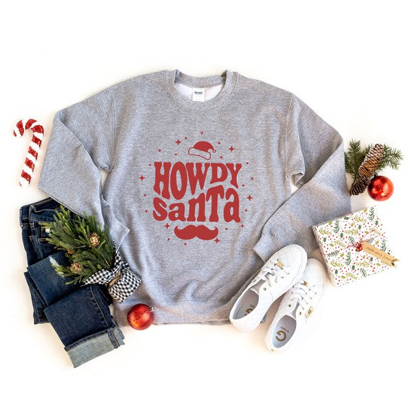 Howdy Santa Graphic Sweatshirt