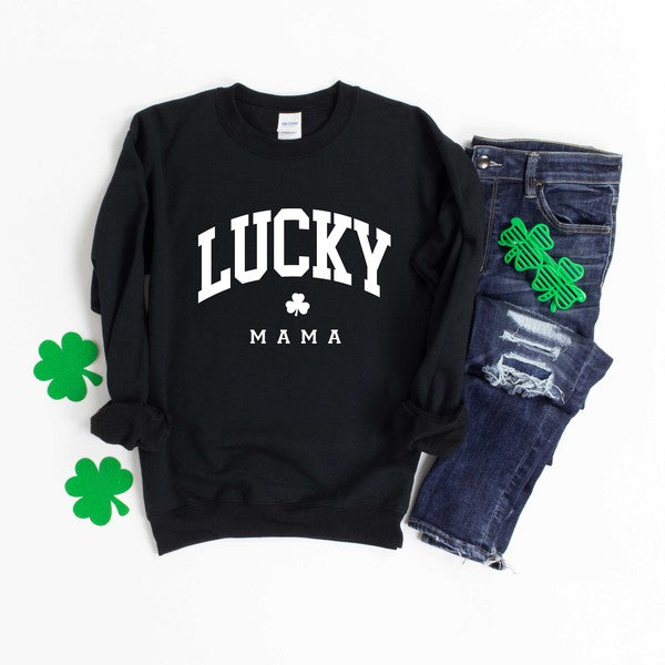Lucky Mama Graphic Sweatshirt