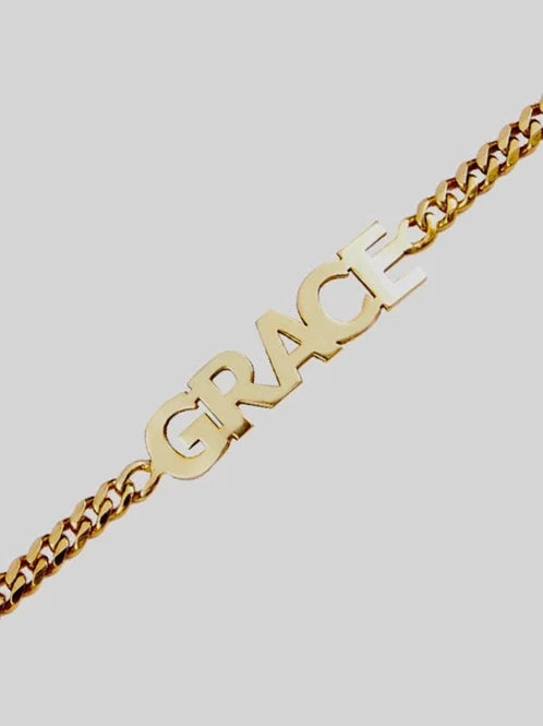 PREORDER: Custom Name Bracelet in Three Colors