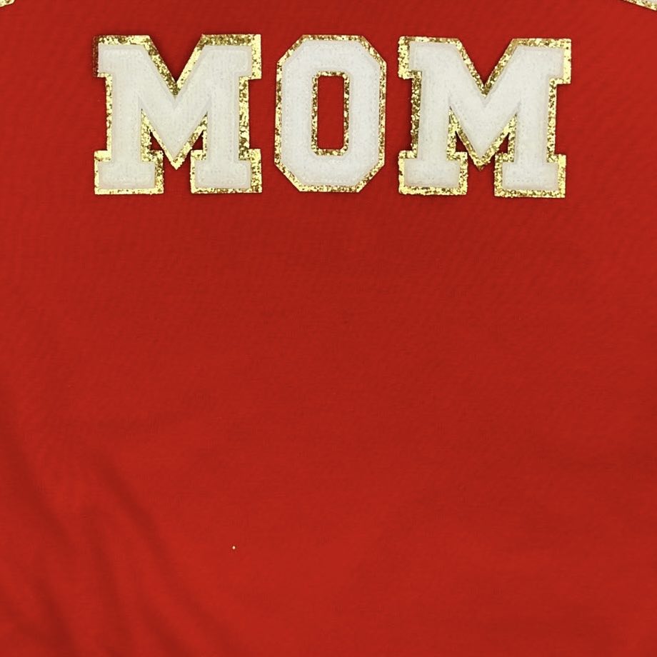 PREORDER: Hockey Mom Chenille Patch Sweatshirt
