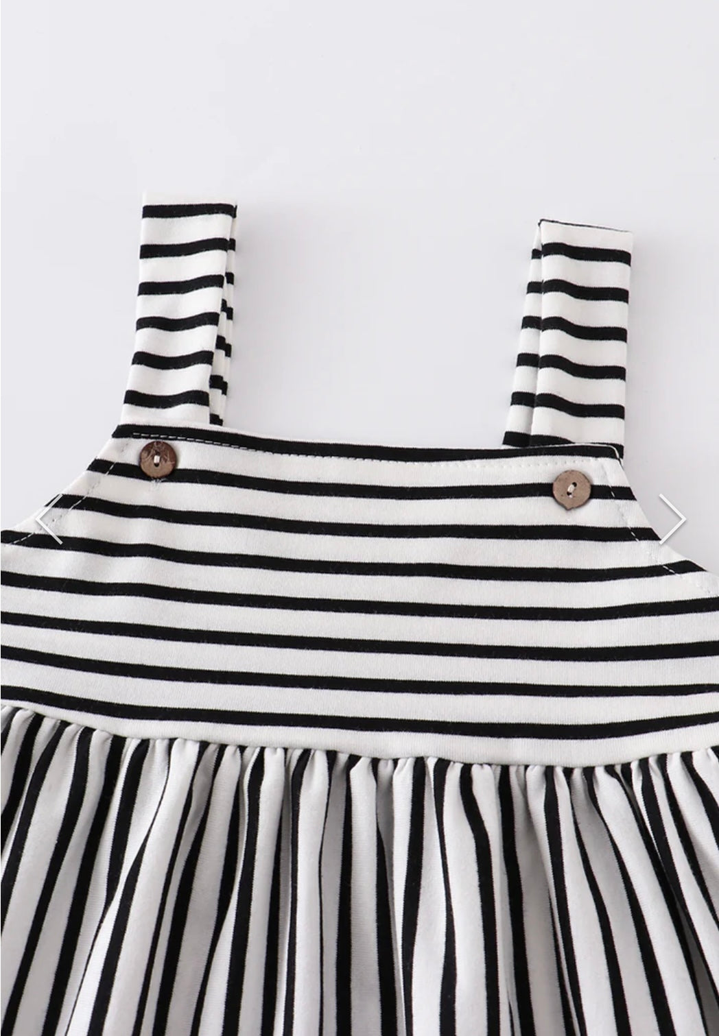 Stripe Button Dress
